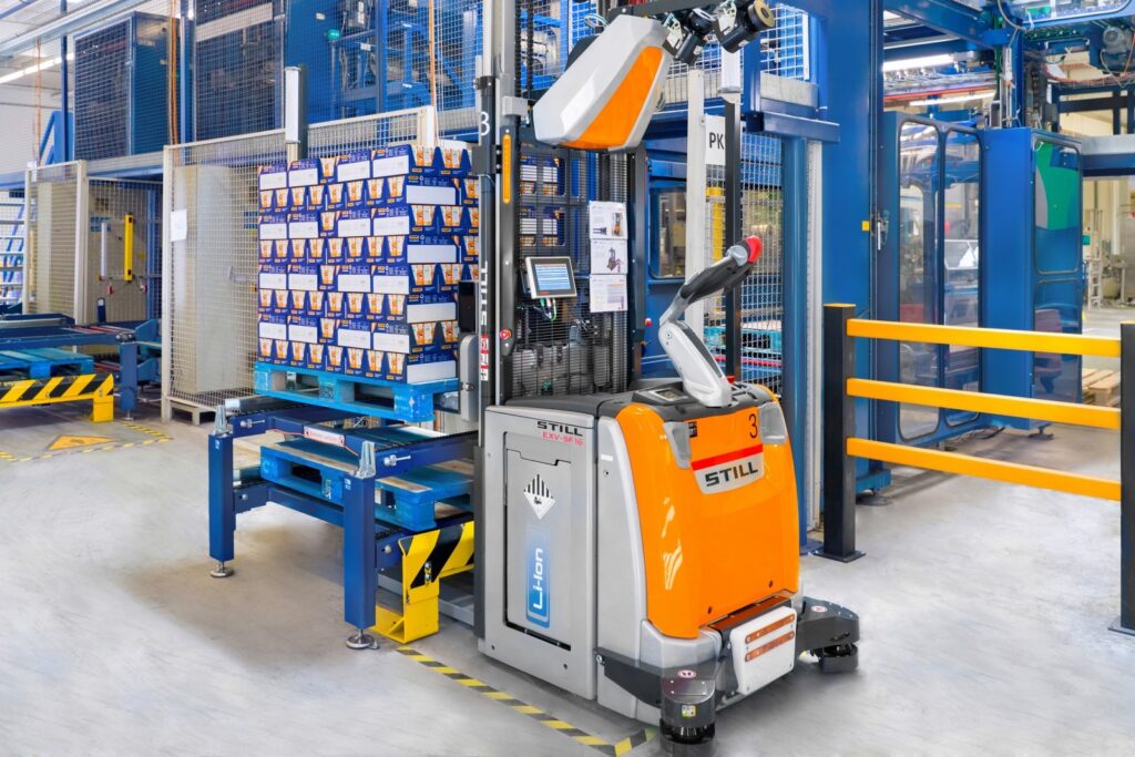 Đặc điểm nổi bật của xe nâng tự hành AGV
